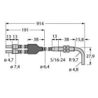 TURCK - Glas-Lichtleiter, Gabelleiter