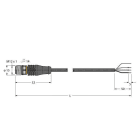 TURCK - Aktuator- und Sensorleitung / PVC, Anschlussleitung
