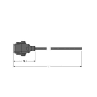 TURCK - Deutsch Ventilsteckverbinder DT06, Anschlussleitung