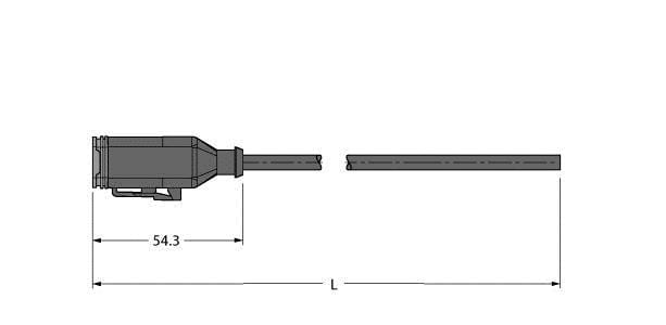 TURCK - Deutsch Ventilsteckverbinder DT06, Anschlussleitung