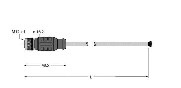 TURCK - Leitung für Industrial Ethernet, TPE-Kabelmantel