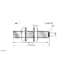 TURCK - Induktiver Sensor, mit erweitertem Temperaturbereich, Standa