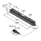 TURCK - Pick-to-Light, Bestückungssensor, Reflexionslichtgitter