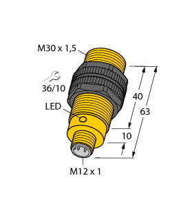 TURCK - Induktiver Sensor, Standard