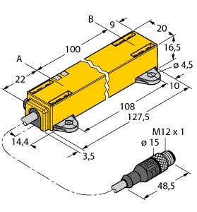 TURCK - Induktiver Linearwegsensor