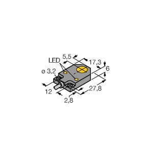 TURCK - Induktiver Sensor, Standard