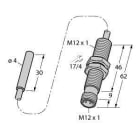 TURCK - Induktiver Sensor, mit Analogausgang, Standard