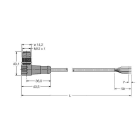 TURCK - Busleitung für CAN (DeviceNet™, CANopen), PVC-Kabelmantel, T
