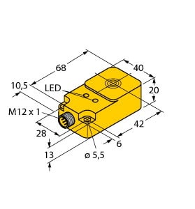 TURCK - Induktiver Sensor, Standard