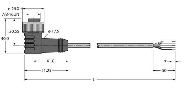 TURCK - Busleitung für CAN (DeviceNet™, CANopen), PVC-Kabelmantel