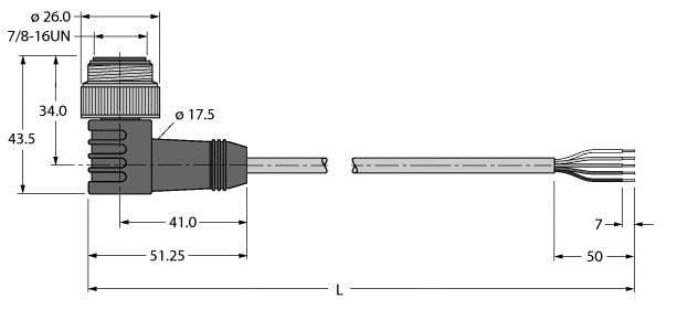 TURCK - Busleitung für CAN (DeviceNet™, CANopen), PVC-Kabelmantel
