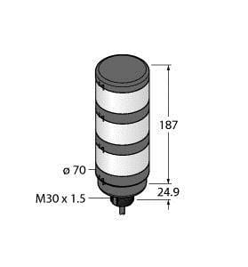 TURCK - LED-Anzeige, Modulare Signalsäule, Vorkonfektioniert