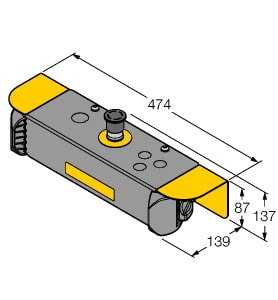 TURCK - Opto-Sensor, Berührungstaster, Für Zweihandsteuerung