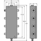 TURCK - PROFIBUS-PA, IP67-Verteilerbaustein, sechskanalig