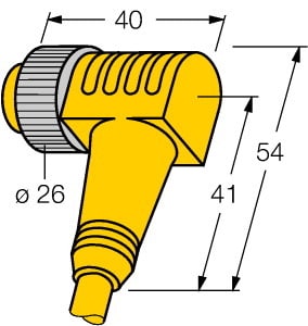 TURCK - 7/8'' Rundsteckverbinder, Kupplung 7/8''