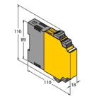 TURCK - Messumformer-Speisetrenner, 1-kanalig, TÜV 00 ATEX 1595