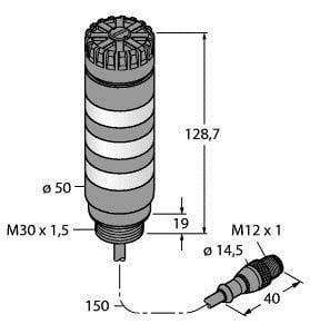 TURCK - LED-Anzeige, Signalsäule