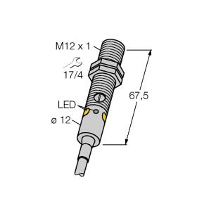 TURCK - Opto-Sensor, Einweglichtschranke (Sender)