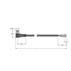 TURCK - Aktuator- und Sensorleitung / PUR, Anschlussleitung