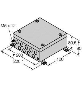 TURCK - Zubehör für Feldbussysteme, IP66 Edelstahlgehäuse