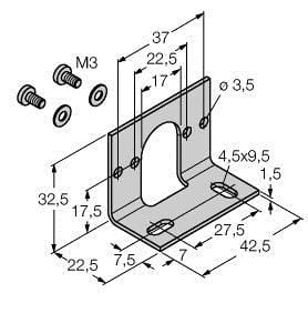 TURCK - Zubehör, Befestigungswinkel
