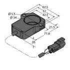 TURCK - Miniatur Drehgeber, mit Analogausgang, Premium-Line