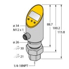 TURCK - Drucksensor (verdrehbar), mit Analogausgang und einem Transi