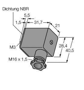 TURCK - Konfektionierbarer Ventilstecker, Bauform BI