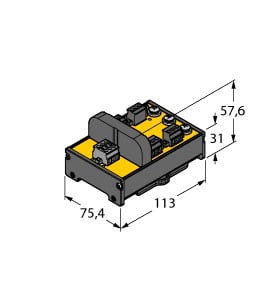 TURCK - FOUNDATION™ fieldbus und PROFIBUS-PA, IP20-Verteilerbaustein
