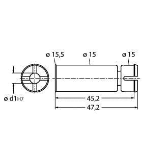 TURCK - Zubehör, Isoliereinsatz, für Hohlwellendrehgeber