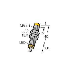 TURCK - Induktiver Sensor, uprox®