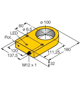 TURCK - Induktiver Sensor, Ringsensor, Standard