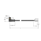 TURCK - Aktuator- und Sensorleitung / PVC, Anschlussleitung