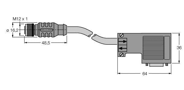 TURCK - PROFIBUS-Leitung, PVC-Kabelmantel