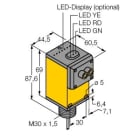 TURCK - Opto-Sensor, Lichtleiter-Sensor für Kunststofflichtleiter, F