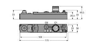 TURCK - piconet® Stand-alone-Modul für PROFIBUS-DP, 1-kanaliges Inkr