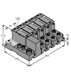 TURCK - Set für Profibus-DPV1 in Schutzart IP67, BL ident®