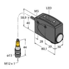 TURCK - Opto-Sensor, Winkellichttaster, Farbmarkensensor