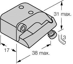 TURCK - Zubehör, Klemmstück, für Zugankerzylinder