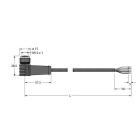 TURCK - Hochtemperaturfeste Aktuator- und Sensorleitung, Anschlussle