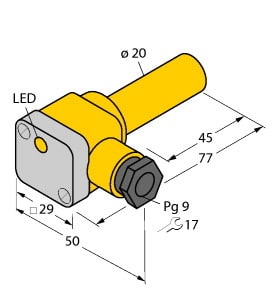 TURCK - Induktiver Sensor, Standard
