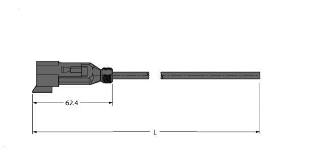 TURCK - Deutsch Ventilsteckverbinder DT04, Anschlussleitung