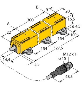 TURCK - Induktiver Linearwegsensor