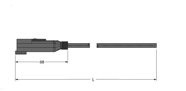 TURCK - Deutsch Ventilsteckverbinder DT04, Anschlussleitung