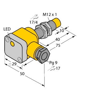 TURCK - Induktiver Sensor, uprox®