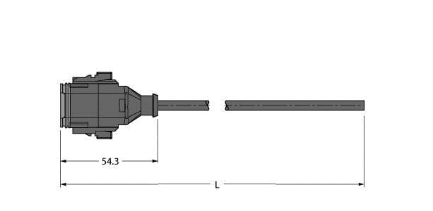 TURCK - Deutsch Ventilsteckverbinder DT06, Anschlussleitung