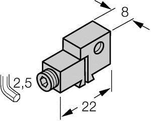 TURCK - Zubehör, Klemmstück, für Schwalbenschwanznut- oder T-Nut-Zyl