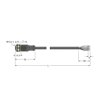 TURCK - Aktuator- und Sensorleitung / PVC, Anschlussleitung