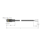 TURCK - Aktuator- und Sensorleitung / PVC, Anschlussleitung