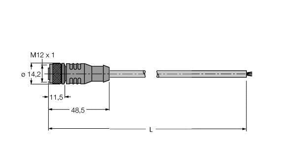 TURCK - PROFIBUS-Leitung, PUR-Kabelmantel